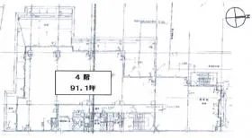 文京須賀ビルの基準階図面