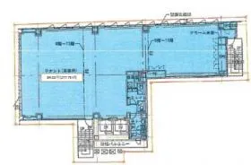 プレリー日本橋ビルの基準階図面
