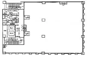 麹町御幸(旧T&G麹町)ビルの基準階図面