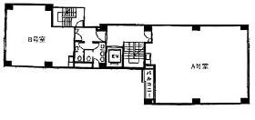 第2一松ビルの基準階図面