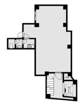 菊ビルの基準階図面