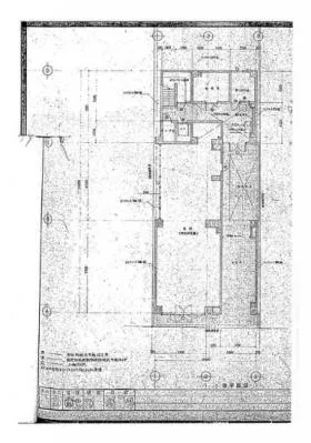 ベルクハイム成城ビルの基準階図面